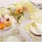 Gold Table Runner 2-Pack – 11x108” Sequin Glitter Metallic Mesh Table Runners for Weddings, Birthdays, Christmas & Party Decorations (Gold)